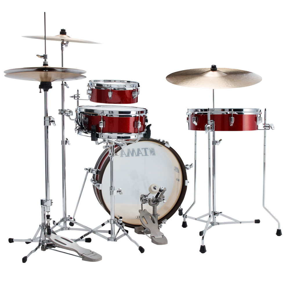 TAMA LJK48P-BRM CLUB-JAM Pancake ドラムシェルキット 全体イメージ画像
