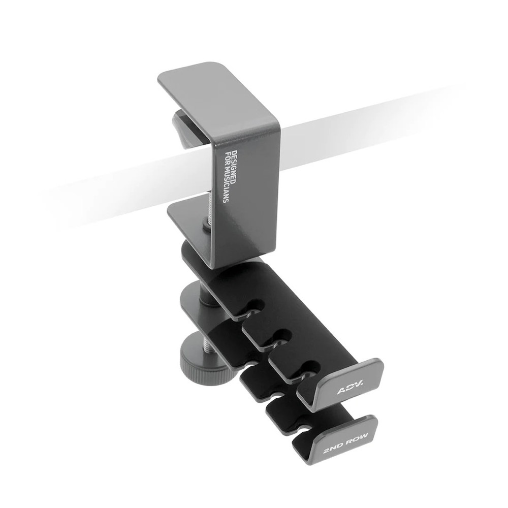 ADV. エーディーブイ Dual Suspension GRY ヘッドホンハンガー 使用例