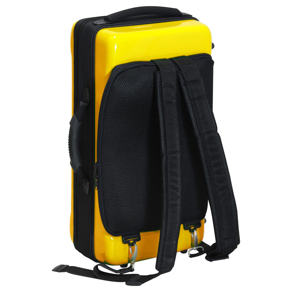 bags EF2TRFH YEL SOLID COLOR トランペット&フリューゲルホルン用ファイバーケース 背面画像