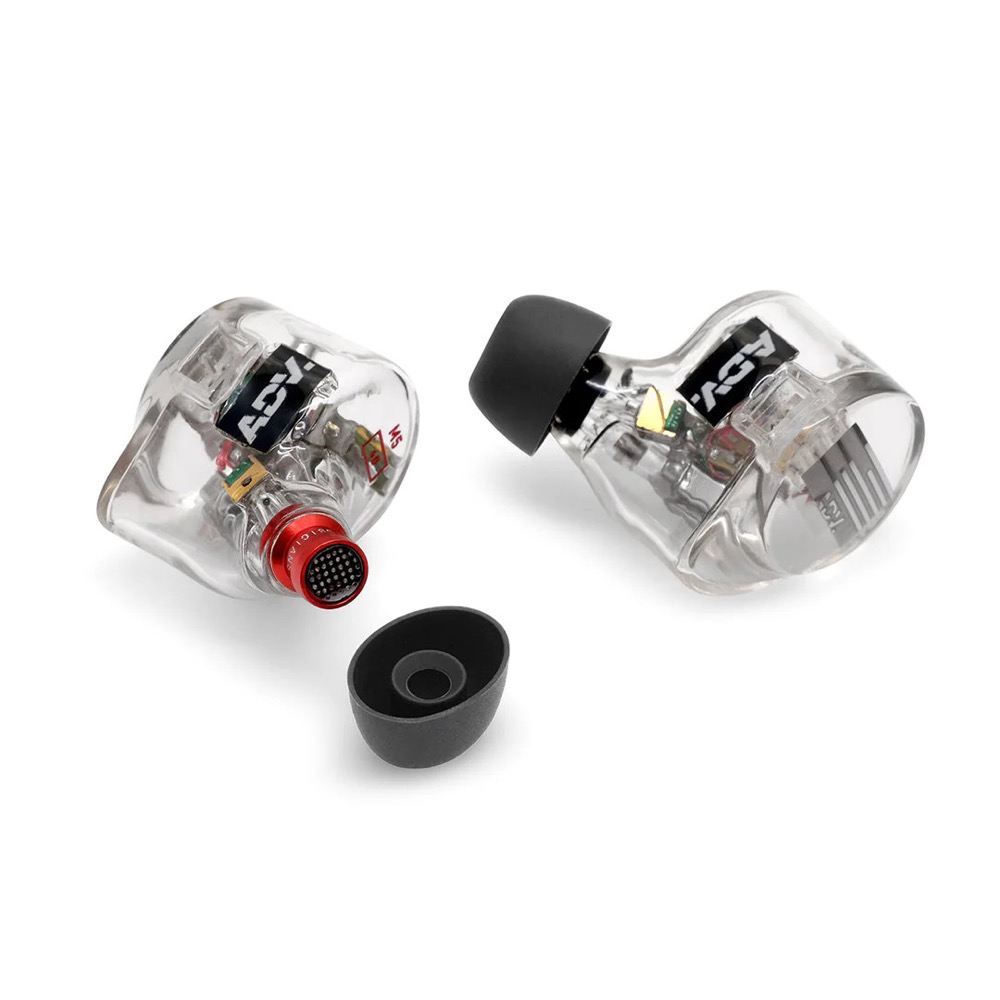 ADV. エーディーブイ Eartune Fidelity U Mサイズ イヤーピース 3ペア 使用例