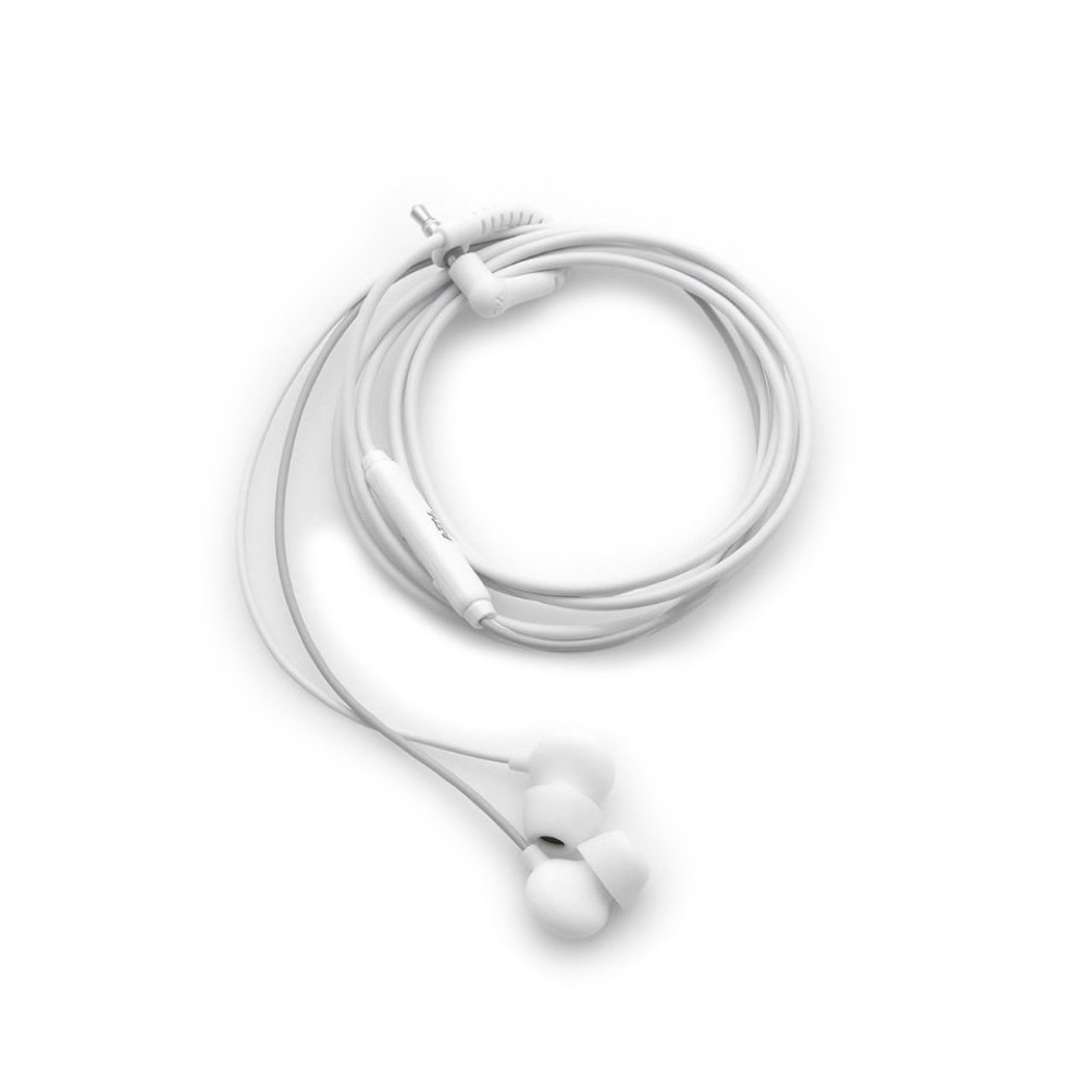 ADV. エーディーブイ Sleeper Loop White カナル型 イヤホンマイク 便利なループ式ケーブルタイ機能