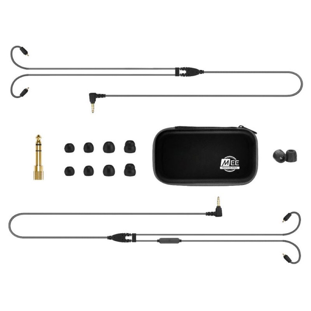 MEE audio ミーオーディオ MX4 PRO BK カナル型 有線イヤホン 製品内容