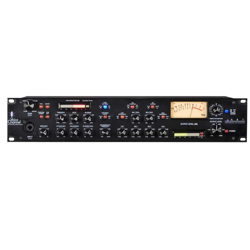 ART エーアールティー Voice Channel 真空管マイクプリ・チャンネルストリップ with デジタルアウト