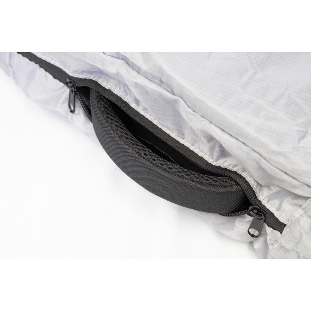 KIWAYA キワヤ UR-C オリジナルレインカバー グレー コンサートウクレレ用 ハンドル部画像