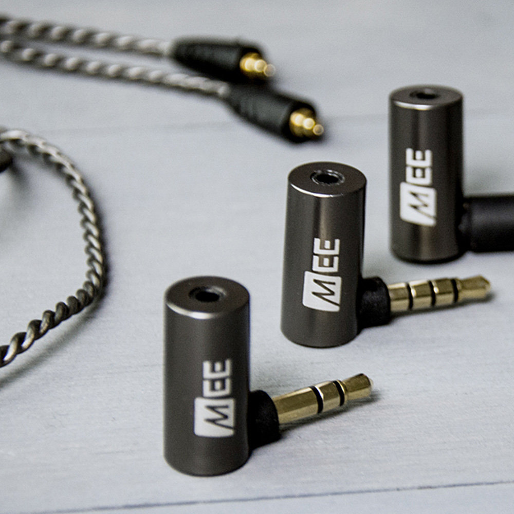 MEE audio ミーオーディオ MMCXイヤホンケーブル Universal MMCX Balanced Audio Cable with adapter set 3つの変換プラグ付属