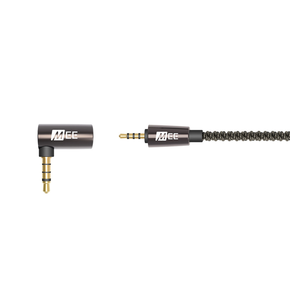 MEE audio ミーオーディオ MMCXイヤホンケーブル Universal MMCX Balanced Audio Cable with adapter set HiFiMan、LH Labs、Cowonなどの3.5mmバランスドアウトプット搭載デバイス用