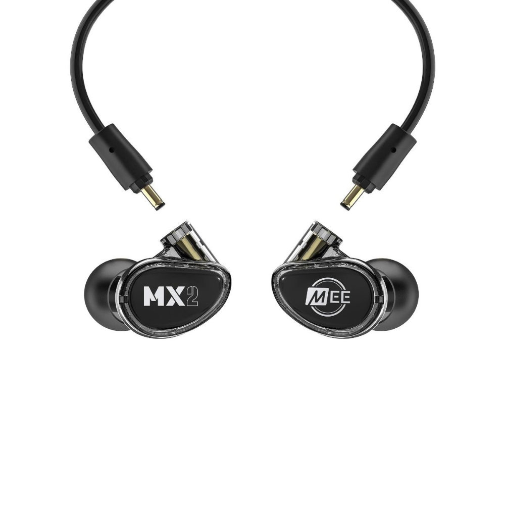 MEE audio ミーオーディオ MX2 PRO BK カナル型 有線イヤホン 全体像
