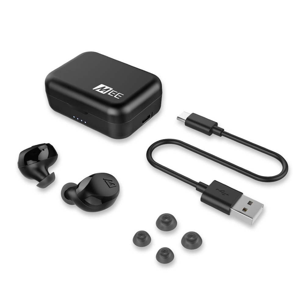 MEE audio ミーオーディオ X10 BK トゥルーワイヤレスイヤホン 製品内容