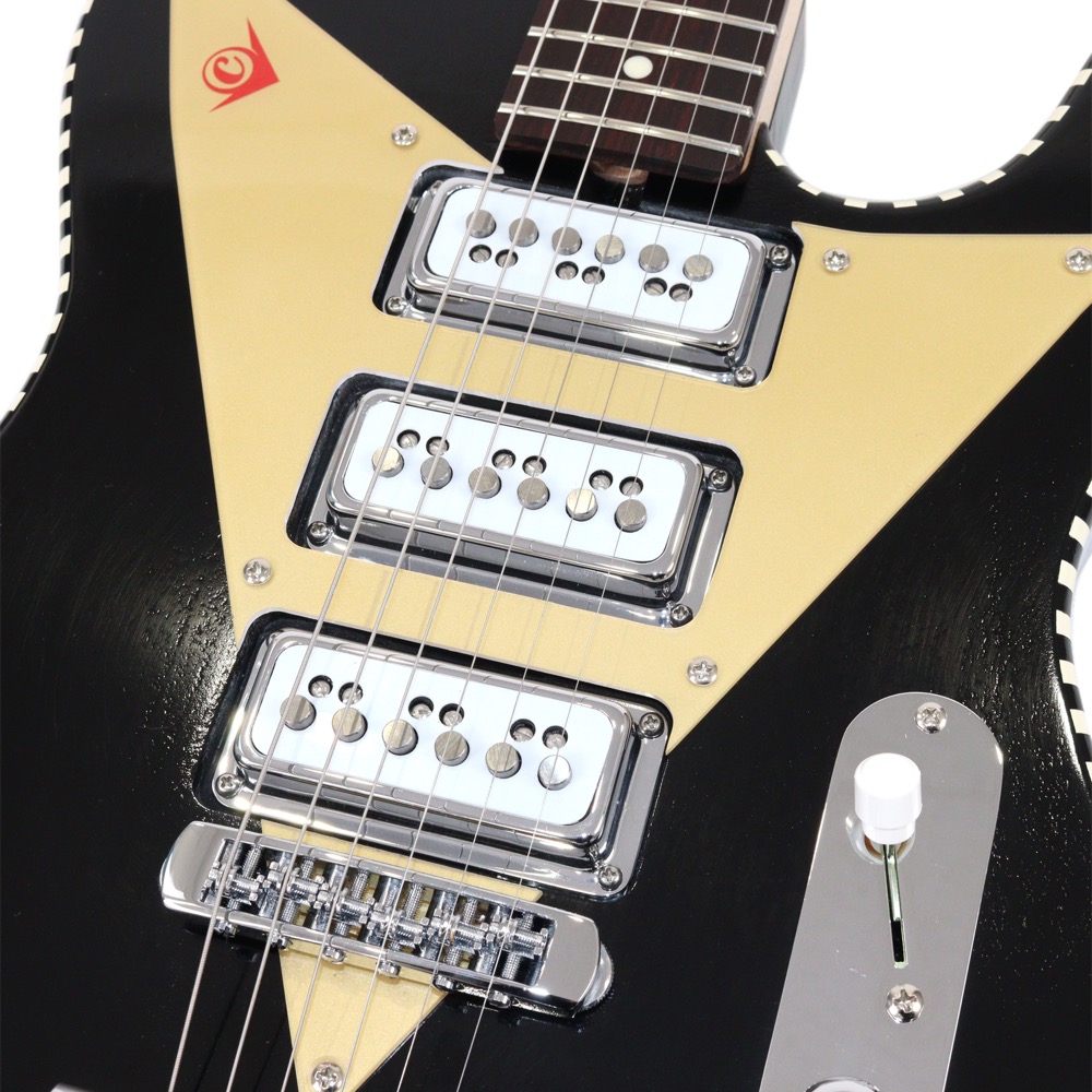 Caramel’s Guitar Kitchen V1 BLACK エレキギター 詳細画像
