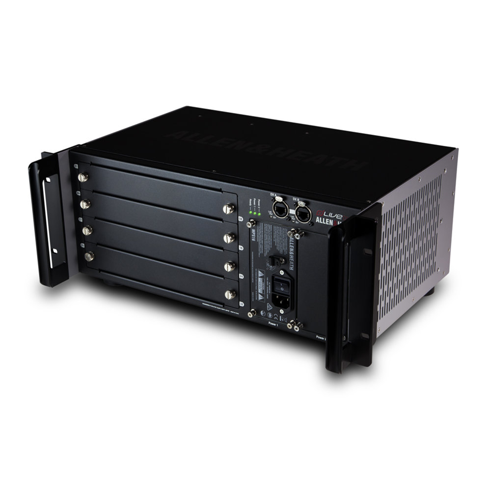 Allen & Heath アレンアンドヒース DX32 I/O拡張ユニット スロット装着無しR→L正面