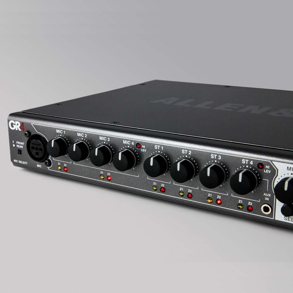 Allen & Heath アレンアンドヒース GR4 アナログ・ミキシングコンソール 正面コントロール部