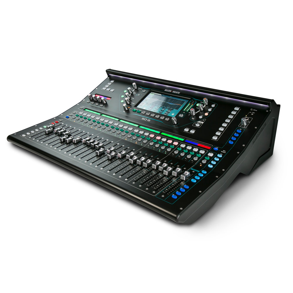 Allen & Heath アレンアンドヒース SQ-6 デジタルミキサー フロントパネルR→L