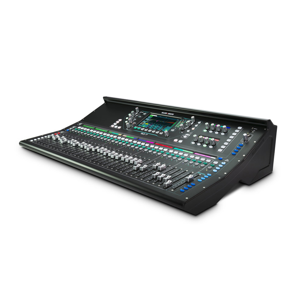 Allen & Heath アレンアンドヒース SQ-7 デジタルミキサー Rサイド→フロントパネル