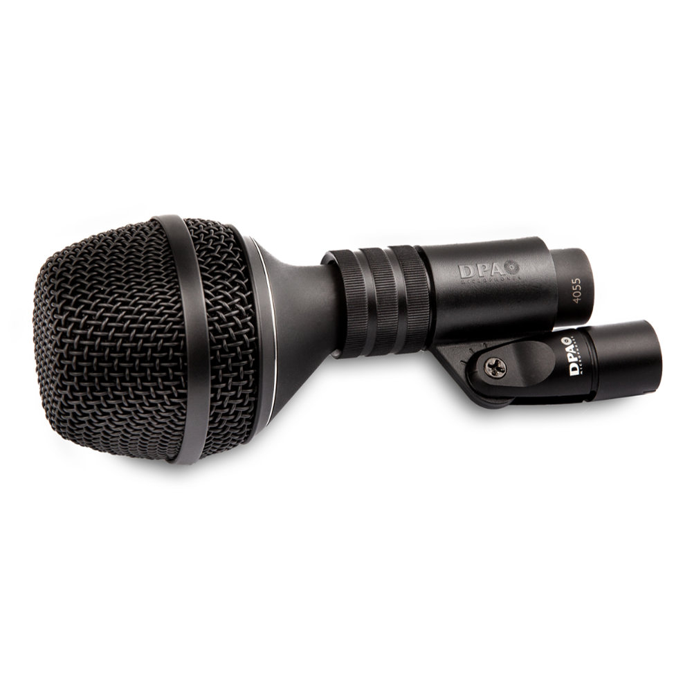 DPA ディーピーエー 4055 バスドラム用マイクロホン ホルダー取り付け横向き
