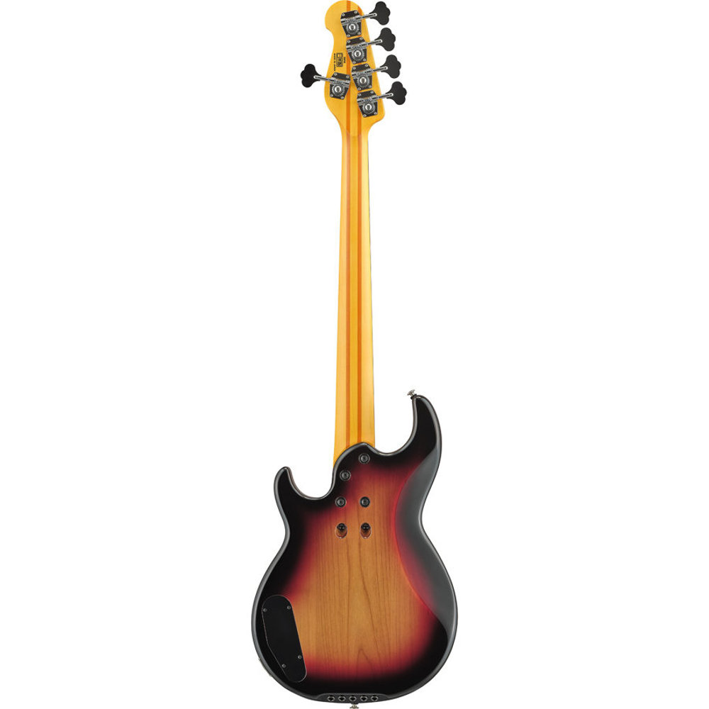 ヤマハ YAMAHA BBP35 Vintage Sunburst 5弦エレキベース 本体バック画像