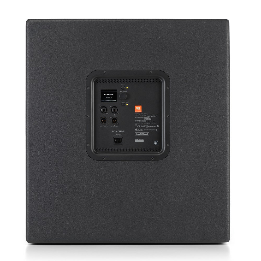JBL PROFESSIONAL ジェービーエル プロフェッショナル EON718S パワード・サブウーファー 背面