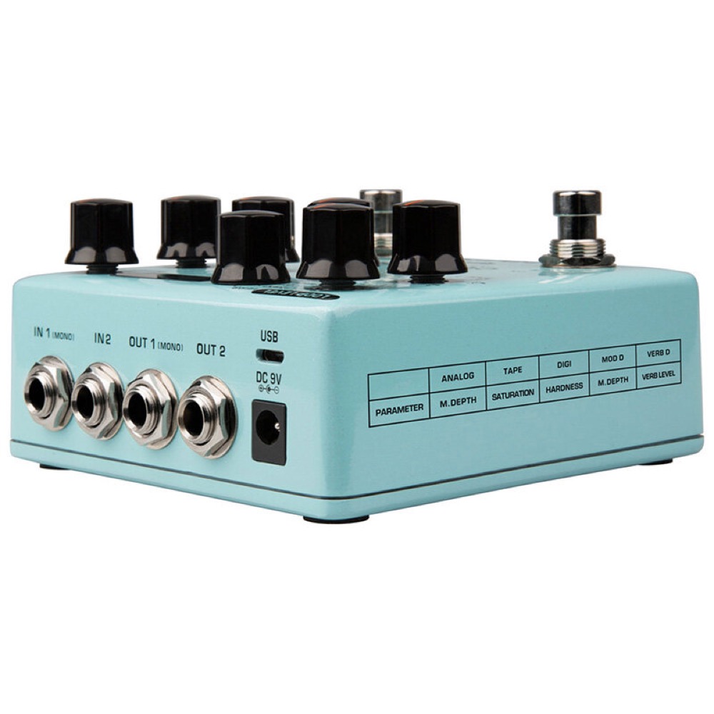 NUX ニューエックス Duotime ディレイ ギターエフェクター 詳細画像