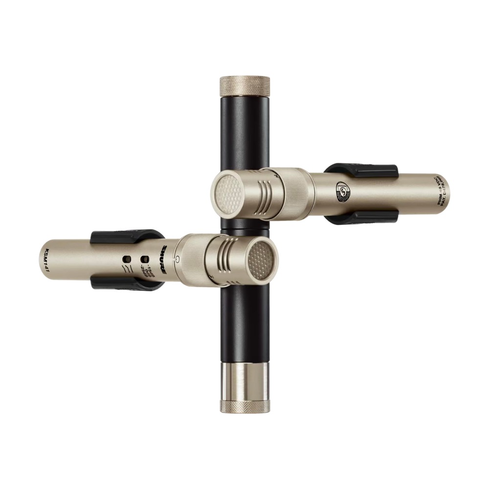 SHURE シュア KSM141/SL STEREO-X コンデンサー型 楽器用マイクロホン ステレオペアセット