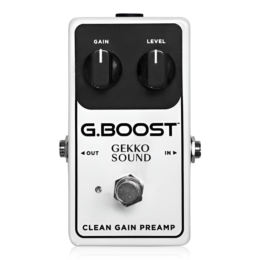 GEKKO SOUND ゲッコーサウンド G.BOOST ブースター ギター/ベースエフェクター