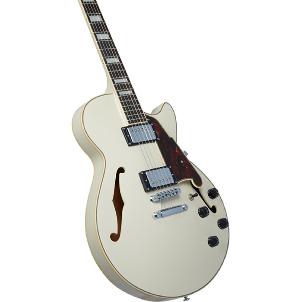 D’Angelico ディアンジェリコ Premier SS Champagne エレキギター ボディー画像