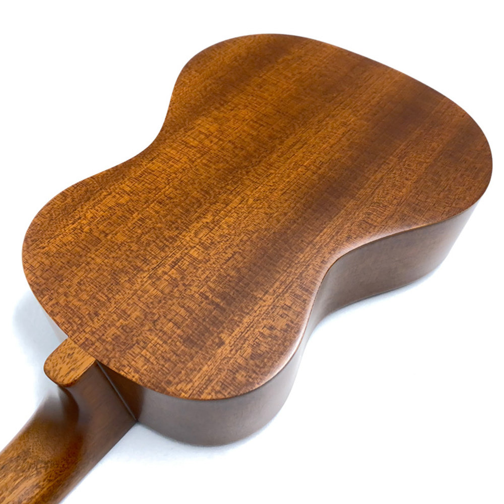 Famous フェイマス FT-1G テナーウクレレ マホガニーボディー ボディバック、サイド