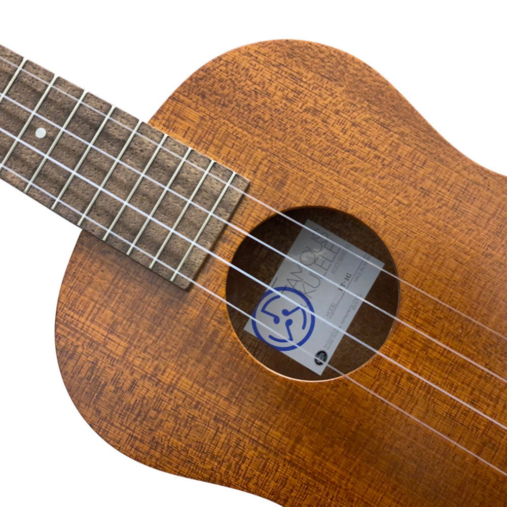 Famous フェイマス FT-1G テナーウクレレ マホガニーボディー サウンドホール