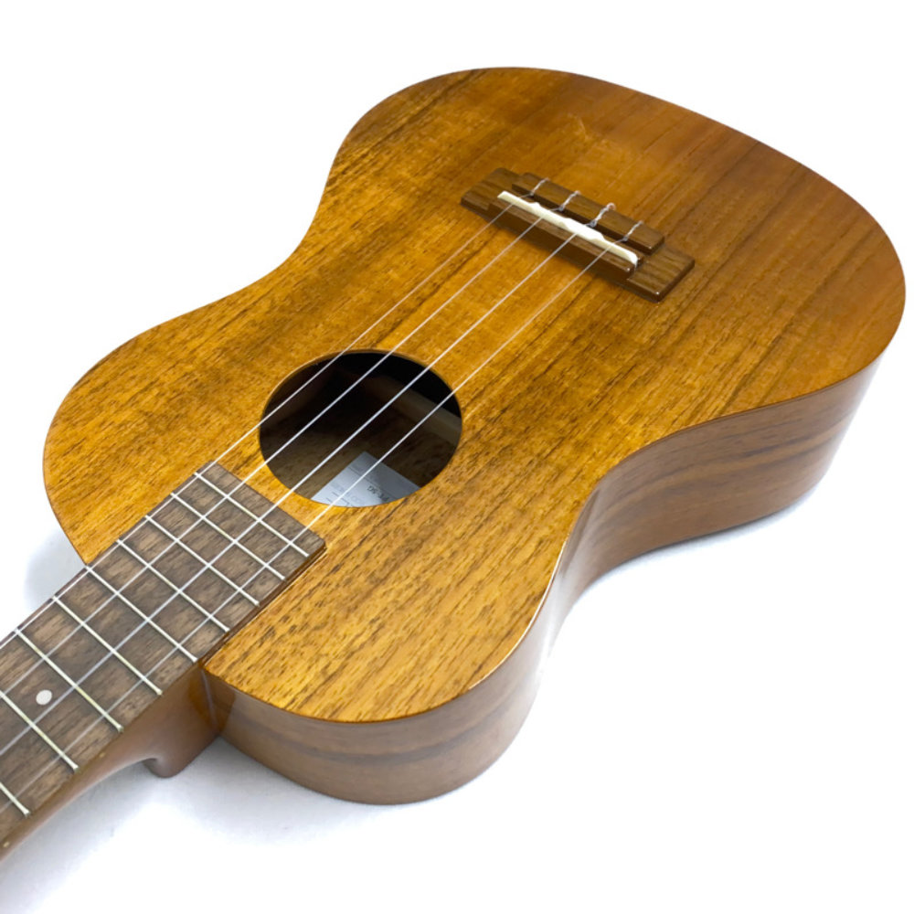 Famous フェイマス FT-5G テナーウクレレ ハワイアンコアボディー ボディトップ、ネックジョイント