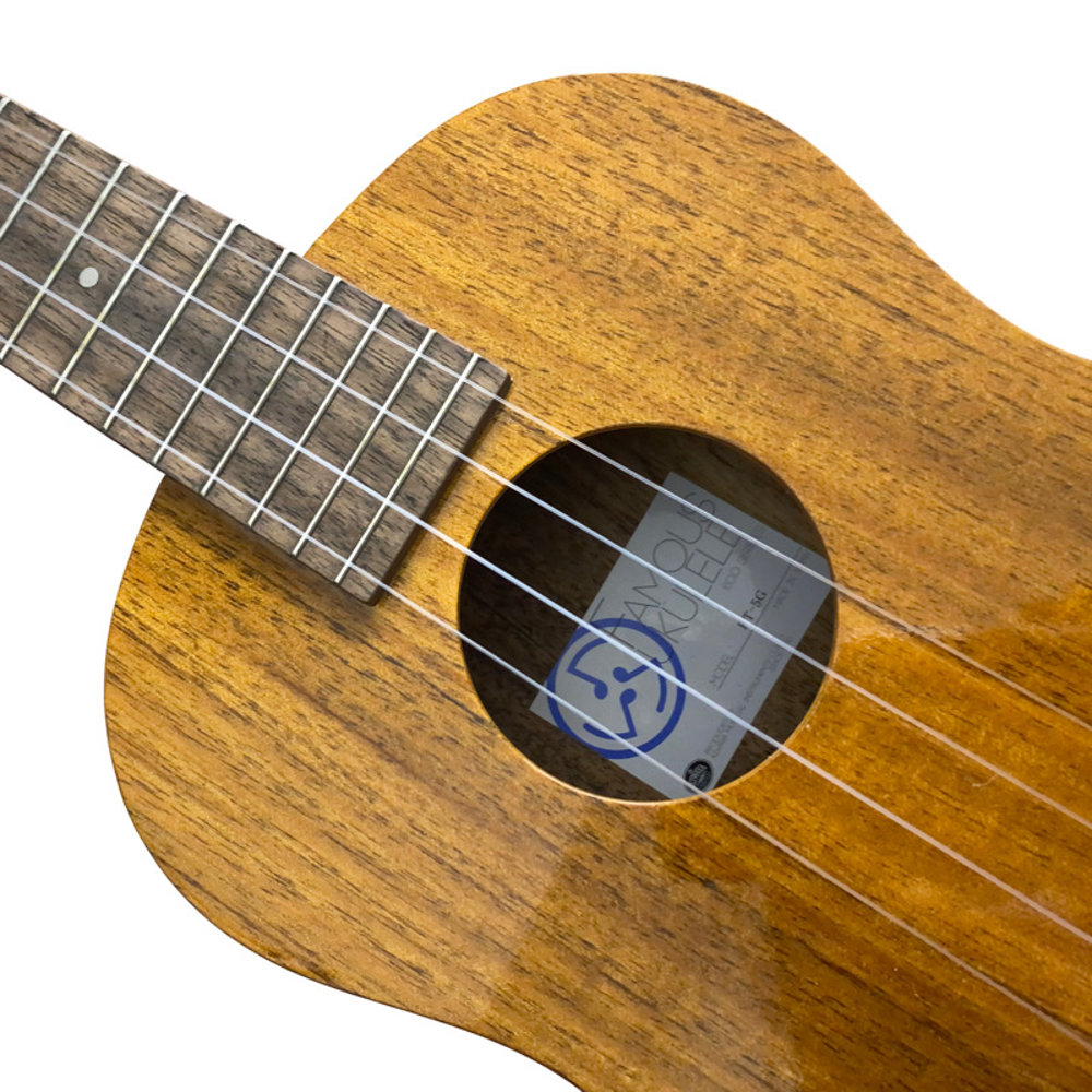 Famous フェイマス FT-5G テナーウクレレ ハワイアンコアボディー サウンドホール