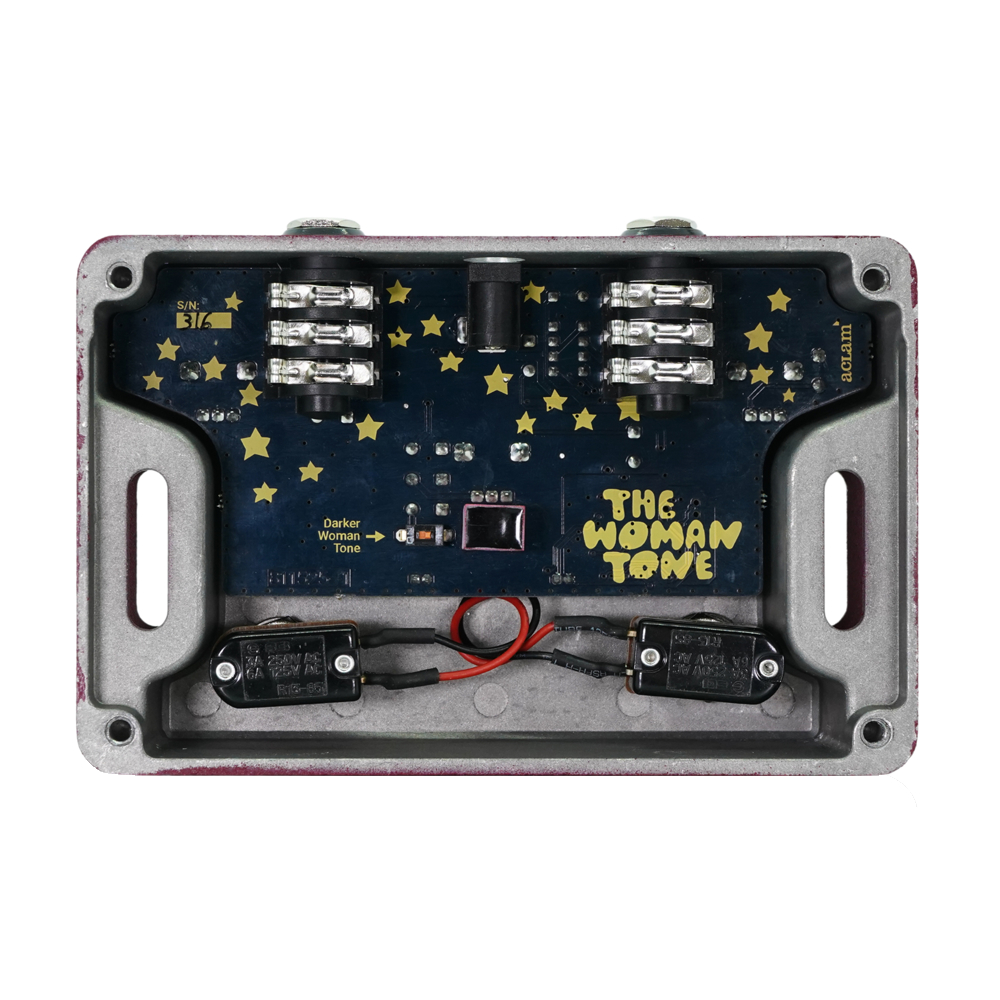 Aclam Guitars アクラムギターズ The Woman Tone オーバードライブ ブースター ギターエフェクター 基盤画像