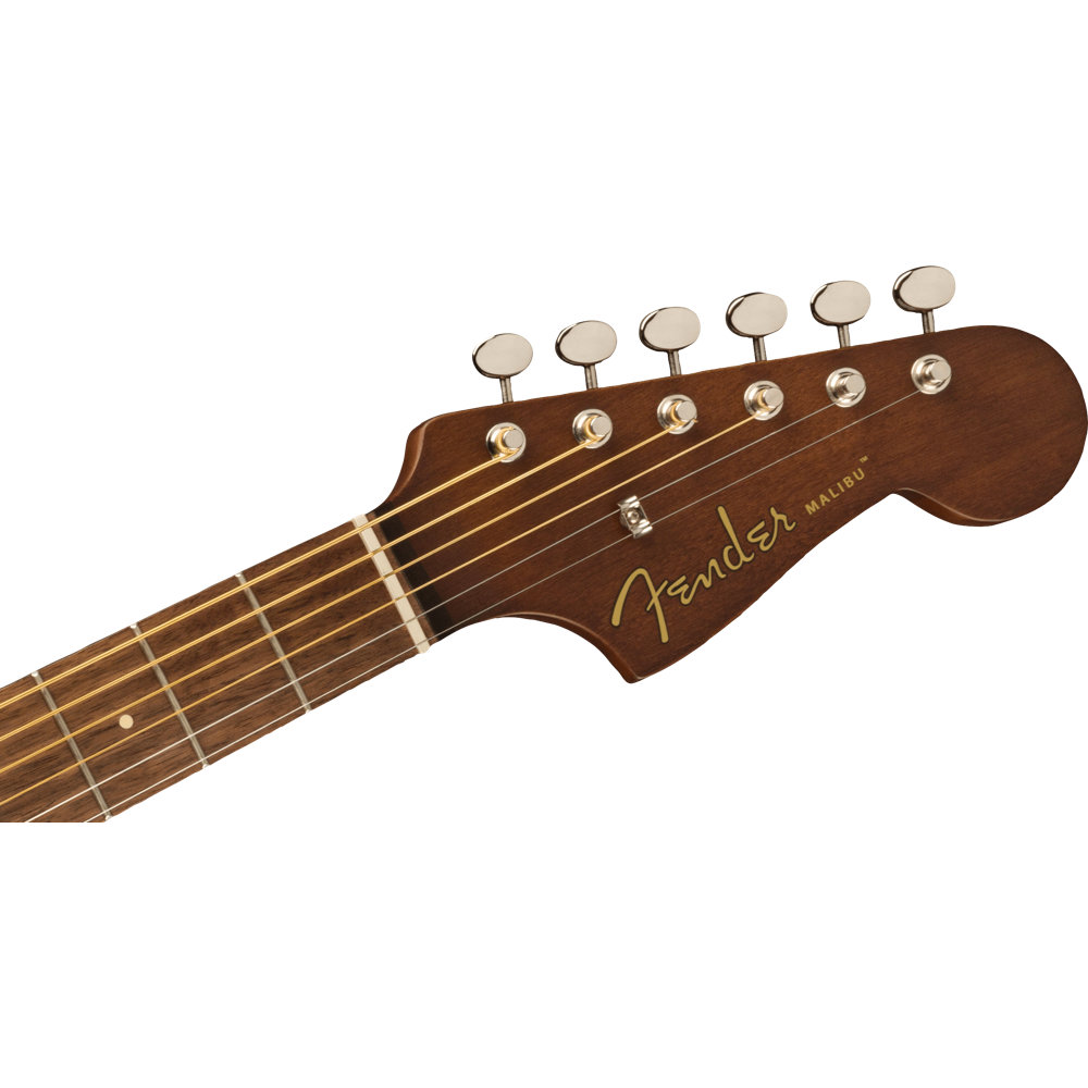 Fender フェンダー LIMITED EDITION MALIBU PLAYER ALL MAHOGANY エレクトリックアコースティックギター ヘッド表