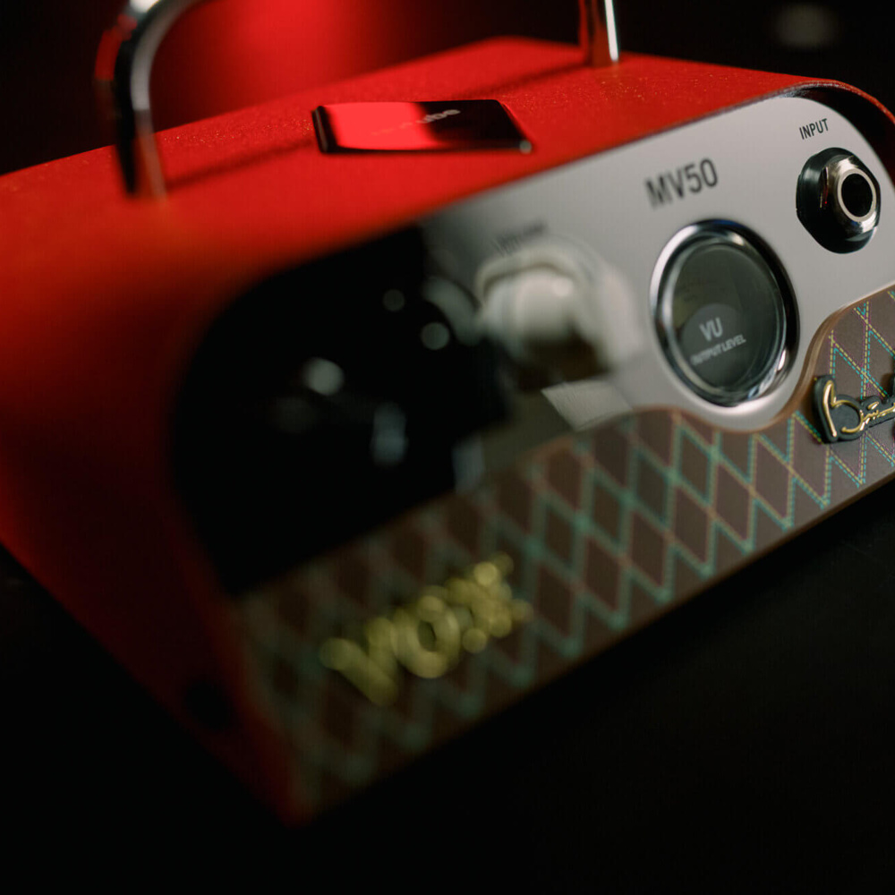 VOX MV50-BM Brian May Nutubeアンプ ブライアン・メイ ギターアンプヘッド ヴォックス 平置きイメージ画像2