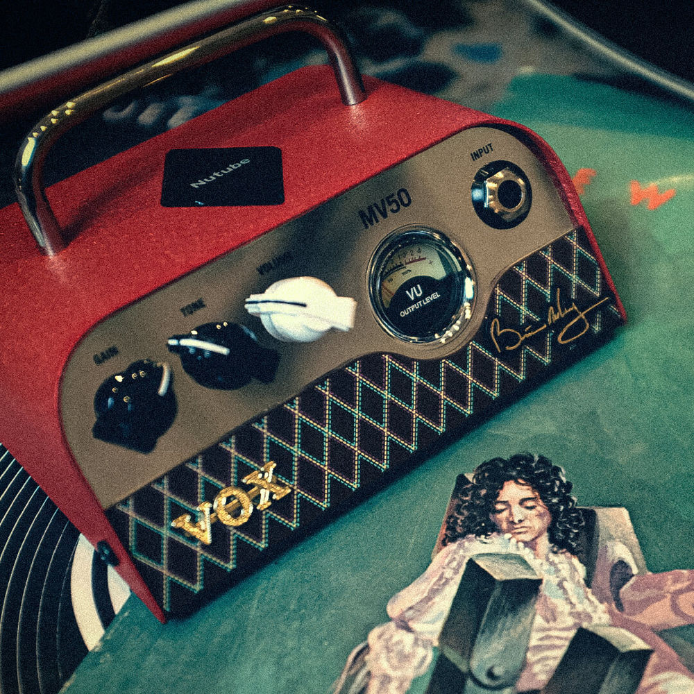 VOX MV50-BM Brian May Nutubeアンプ ブライアン・メイ ギターアンプヘッド ヴォックス 使用イメージ画像2