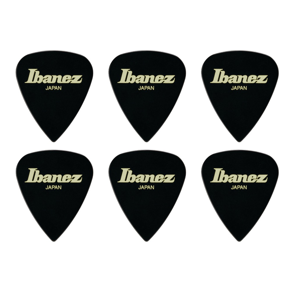 IBANEZ アイバニーズ P1000ICHI-BK Ichika Nito シグネチャーピック ギターピック 6枚パック 6枚セット画像