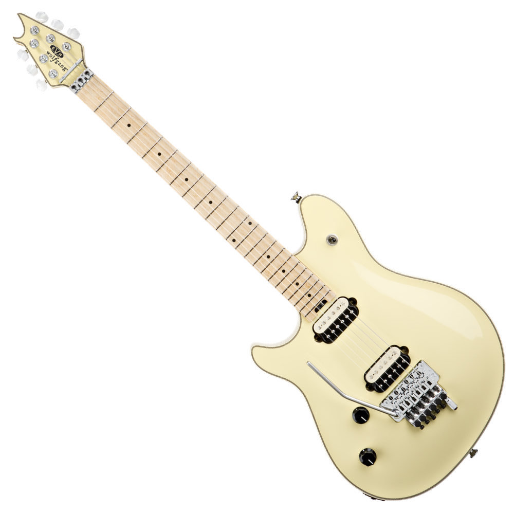 EVH イーブイエイチ Wolfgang USA Left Hand Birdseye Maple Fingerboard Vintage White エレキギター