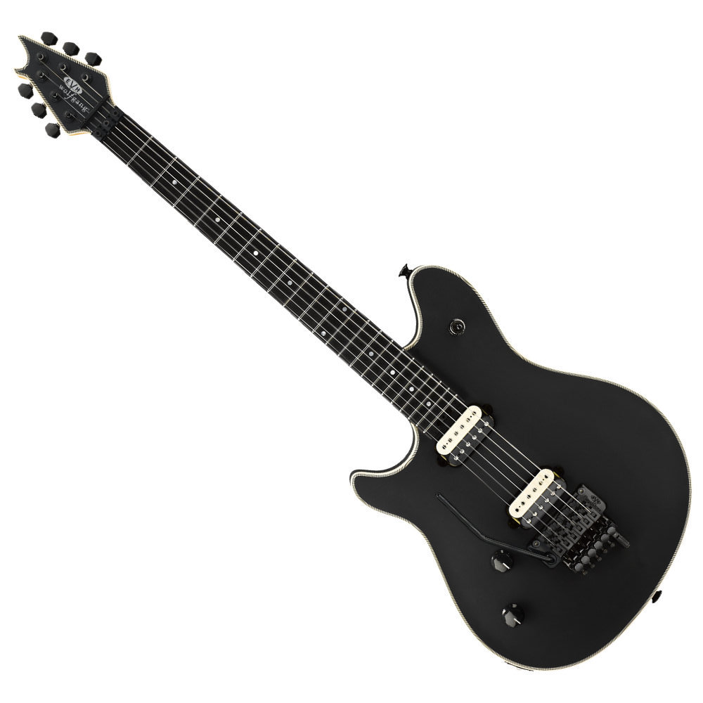 EVH イーブイエイチ Wolfgang USA Left Hand Ebony Fingerboard Stealth Black エレキギター