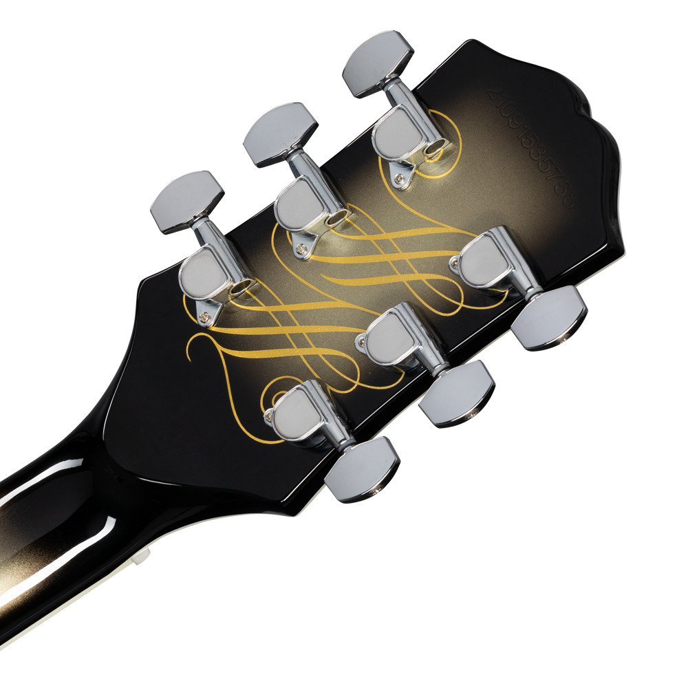 Epiphone エピフォン Adam Jones Les Paul Custom Art Collection Julie Heffernan’s Study For Self-Portrait with Rose Skirt and a Mouse エレキギター レスポール エレキギター ネックトップ 裏 画像