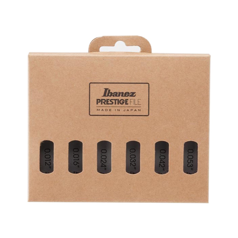 IBANEZ アイバニーズ 4449AC6X アコースティックギター用 012-053 ナットファイル 6本セット 外箱画像