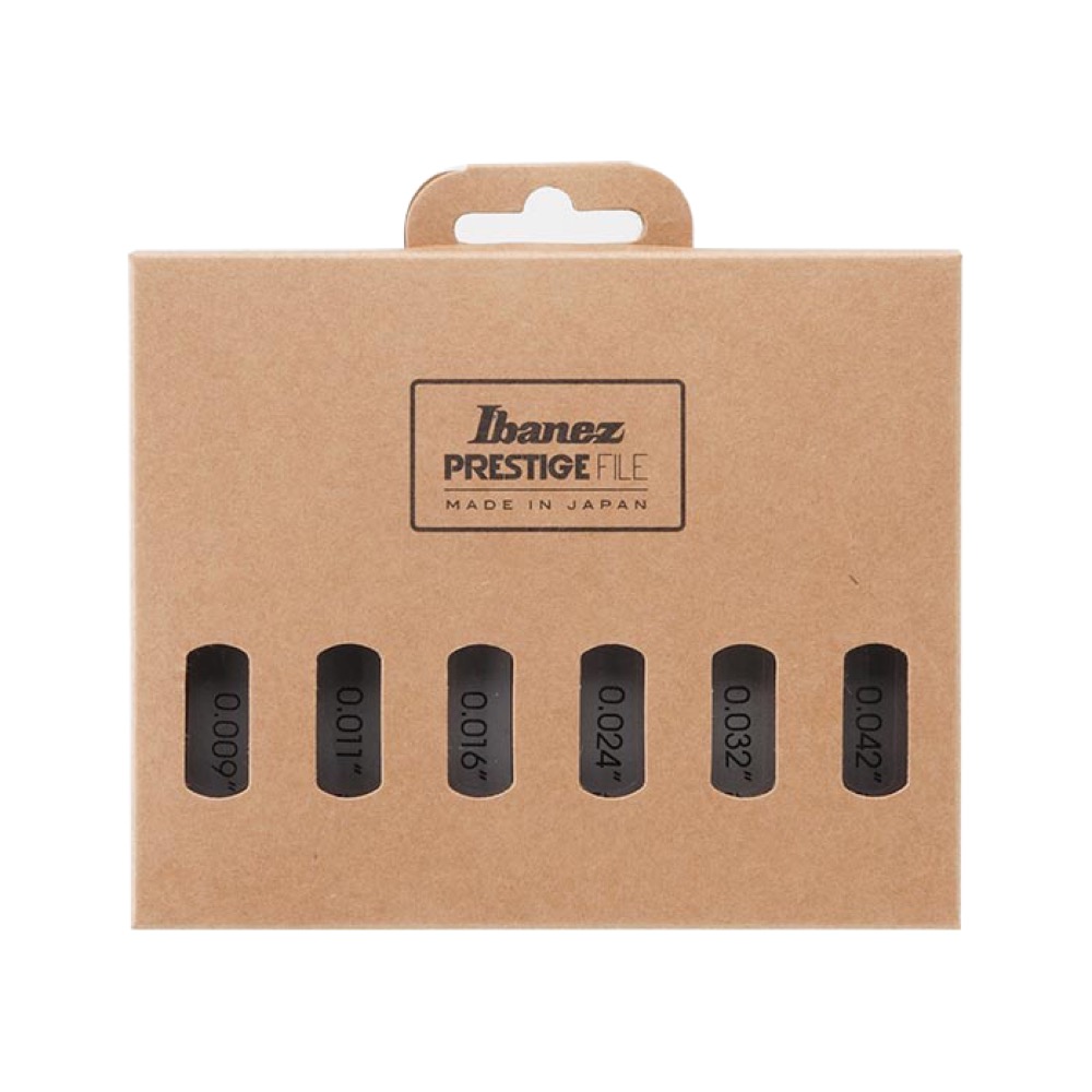 IBANEZ アイバニーズ 4449EG6X エレキギター用 009-042 ナットファイル 6本セット 外箱画像