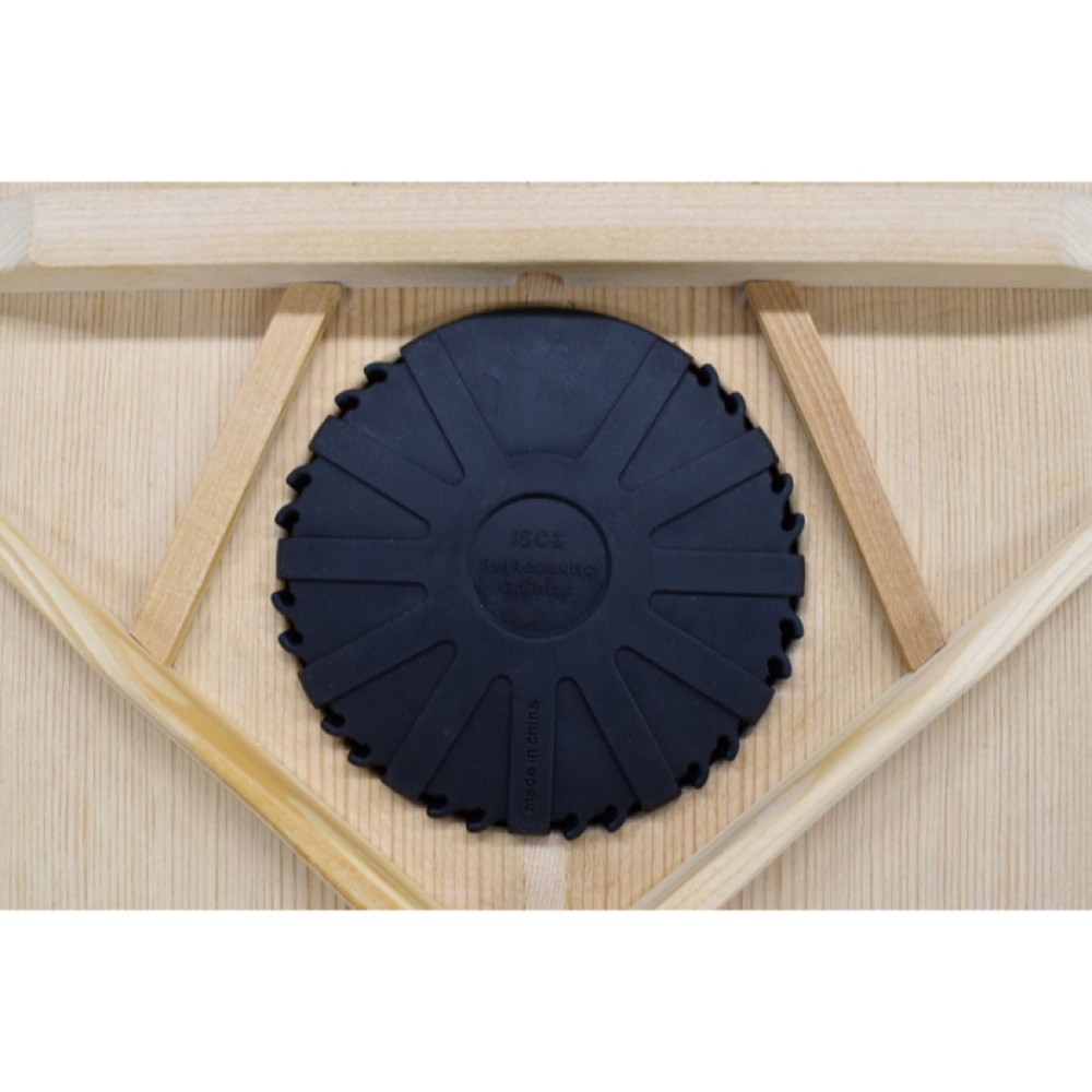 IBANEZ アイバニーズ ISC1 エレクトリックアコースティックギター用サウンドホールカバー 装着裏側画像