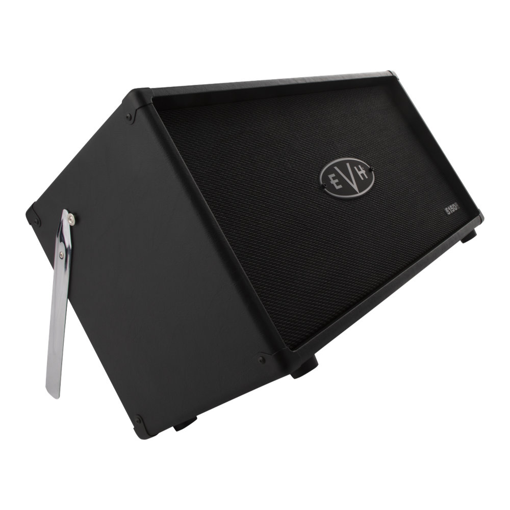 EVH イーブイエイチ 5150III 50S 2x12 Cabinet， Black スピーカーキャビネット 左サイドスラント