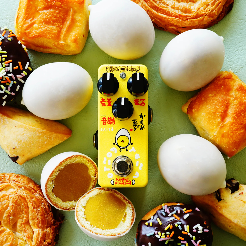 Effects Bakery エフェクターベーカリー KAMOME DISTORTION ディストーション ギターエフェクター PR画像