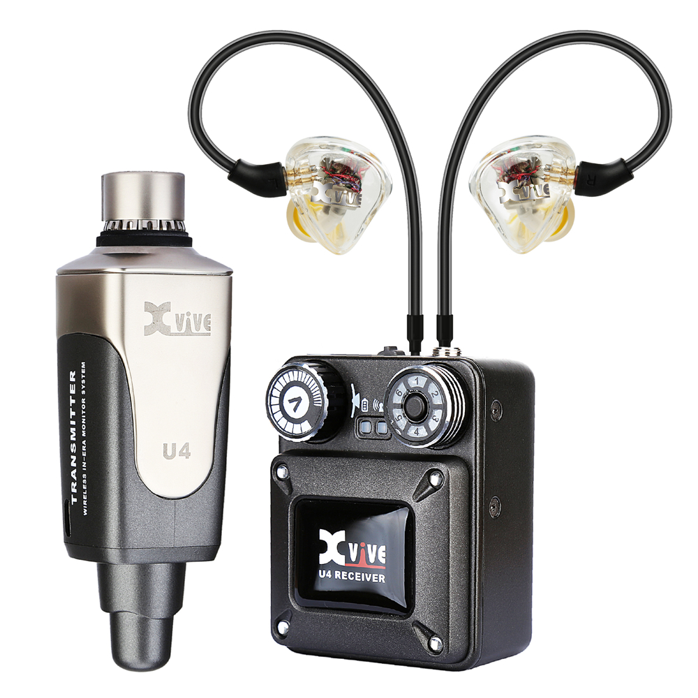 xvive エックスバイブ XV-U4T9 インイヤーモニター デジタルワイヤレスシステム セット画像
