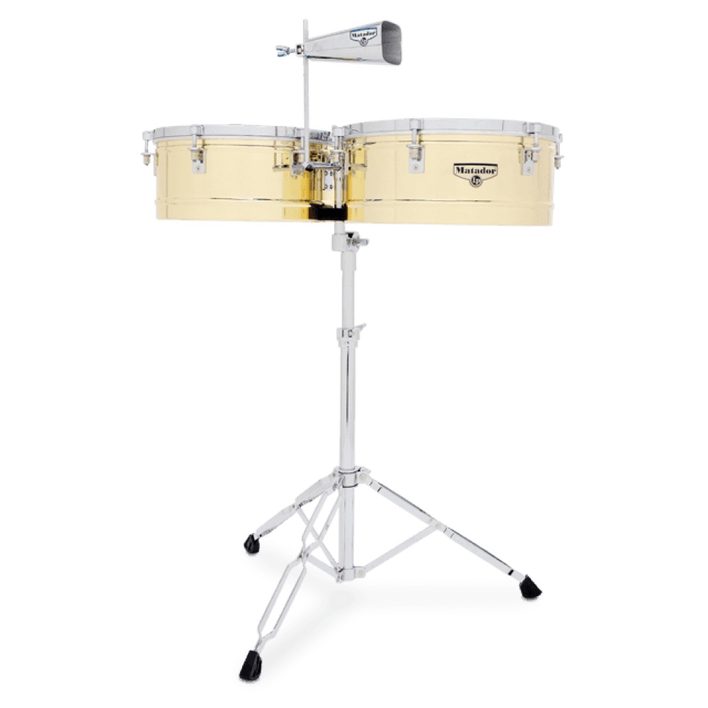 LP M257B MATADOR 14" AND 15" BRASS TIMBALES ティンバレス