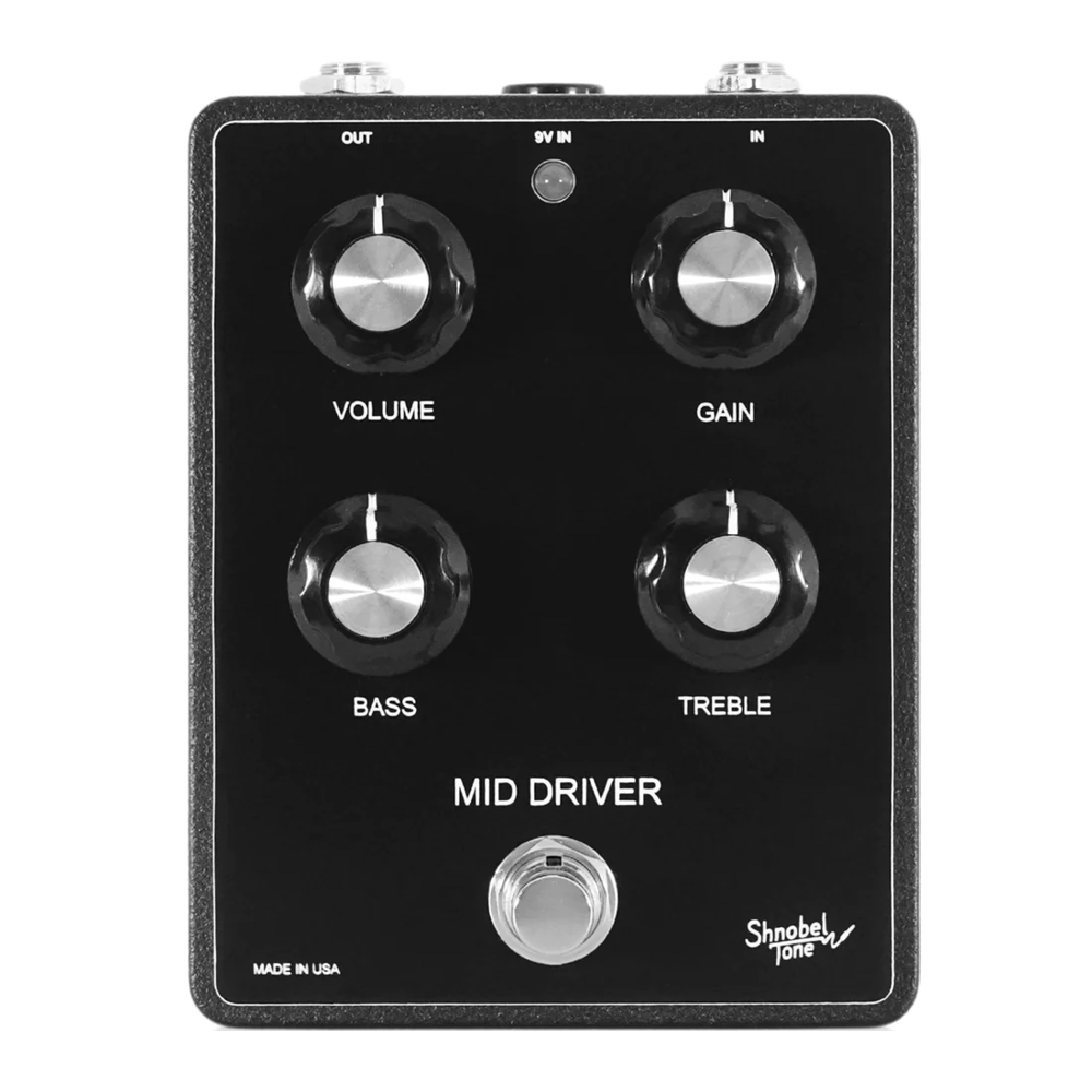 Shnobel Tone シュノベルトーン Mid Driver オーバードライブ ギターエフェクター