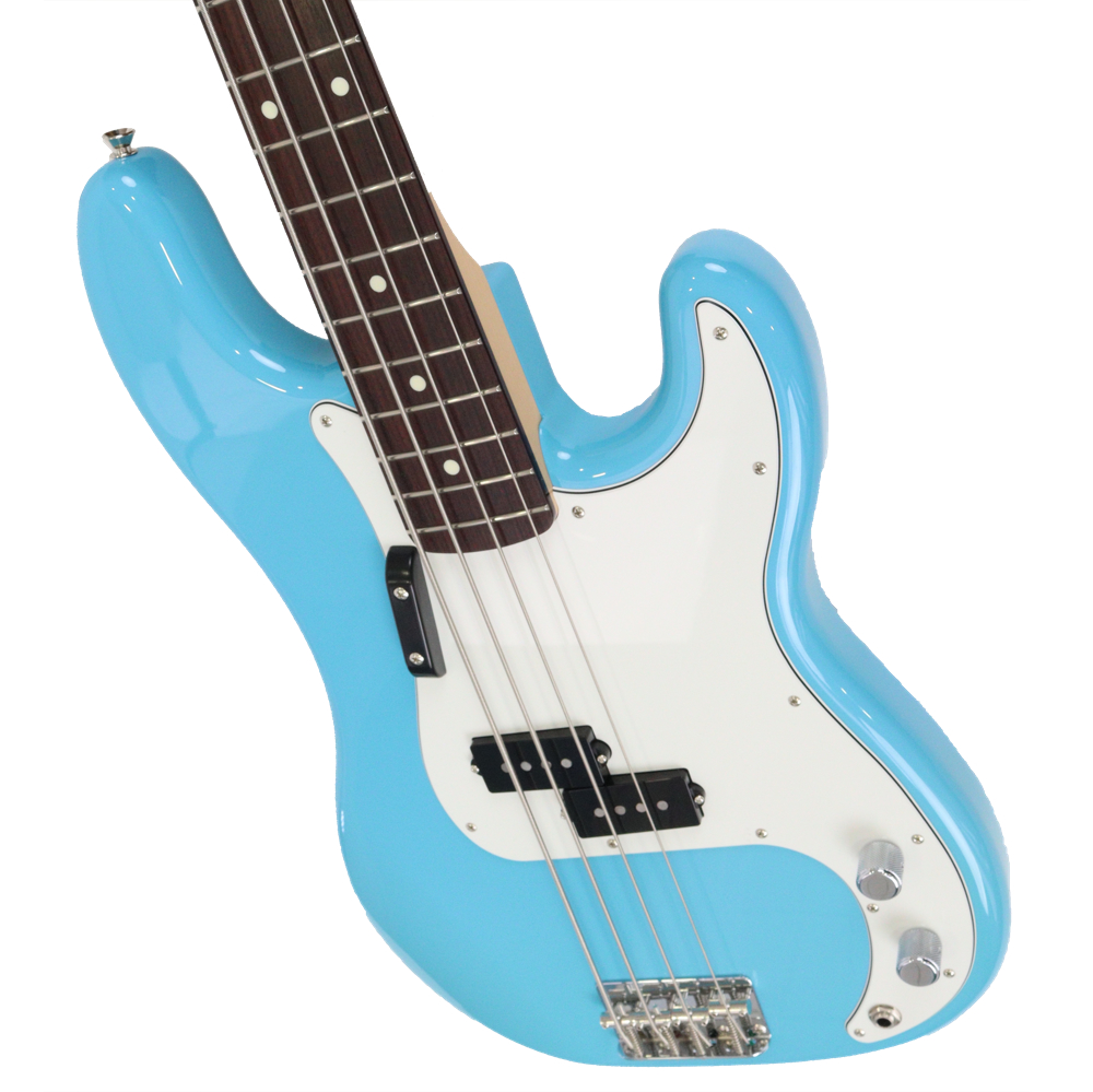 Fender Made in Japan Limited International Color Precision Bass Maui Blue エレキベース 2022年製 【中古】 ボディー画像