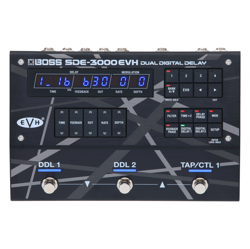 BOSS ボス SDE-3000EVH DUAL DIGITAL DELAY フットペダル