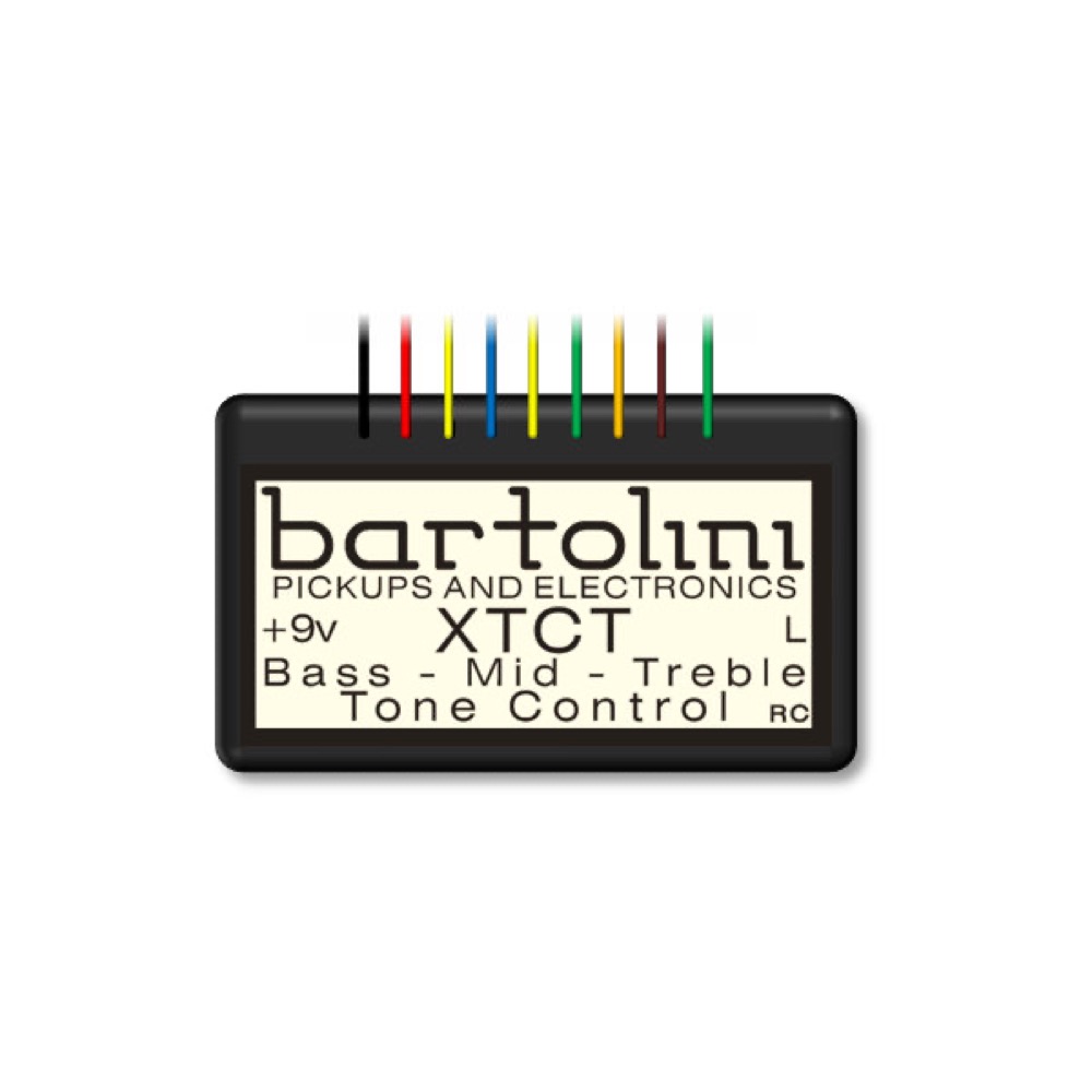 Bartolini バルトリーニ XTCT Vintage 3-Band EQ Preamp ベース用プリアンプ