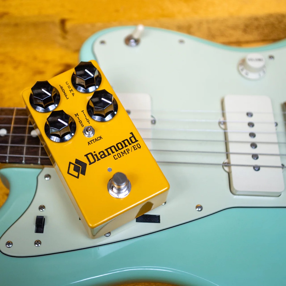 Diamond Pedals ダイヤモンドペダルス Diamond COMP/EQ コンプレッサー ギターエフェクター イメージ画像