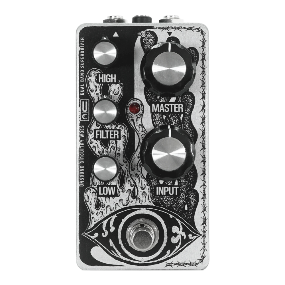 Unsound Circuitry アンサウンドサーキタリー WOES オーバードライブ ギターエフェクター