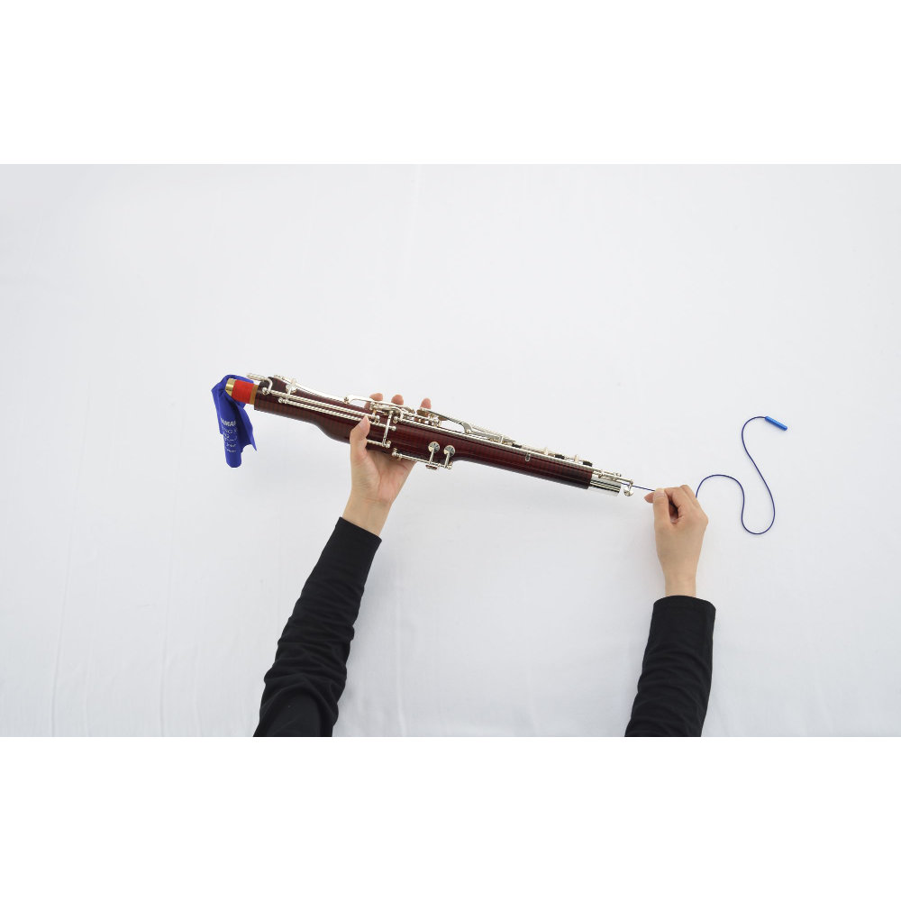 YAMAHA ヤマハ CLSFG3ST ファゴット用クリーニングスワブ FG セパレートタイプ 使用例